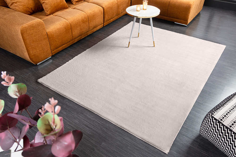 Moderner Teppich COZY CLOUD 230x160cm creme Hochflor Indoor-Teppich Felloptik