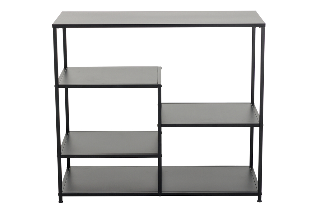 Industrial Regal DURA STEEL 90cm schwarz Metall Konsole
