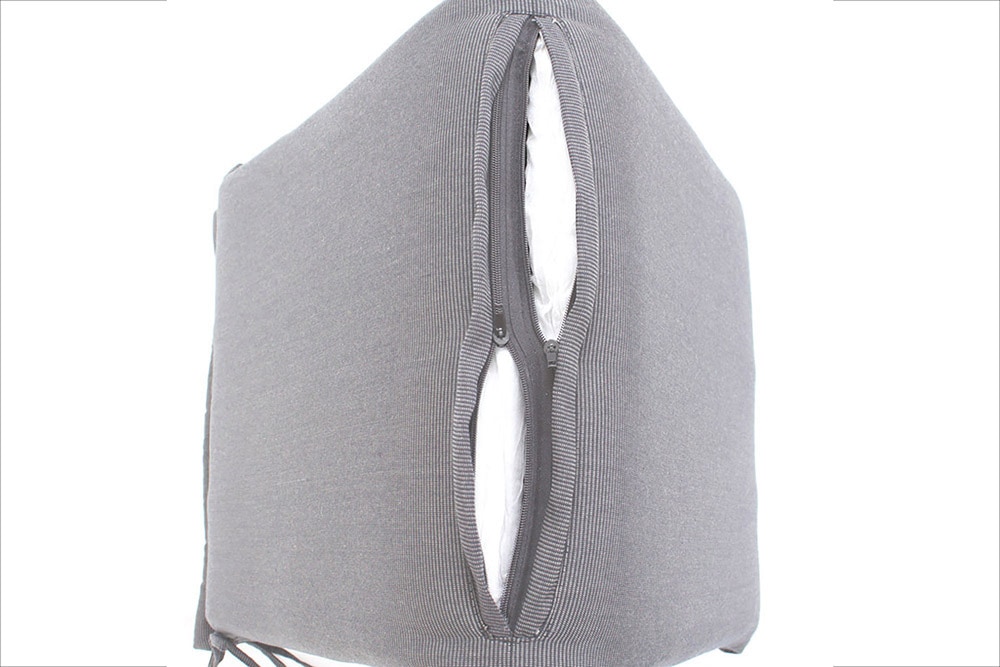Outdoor Kissen ROG 46x119cm taupe Sitzkissen Polster-Auflage für Hochlehner
