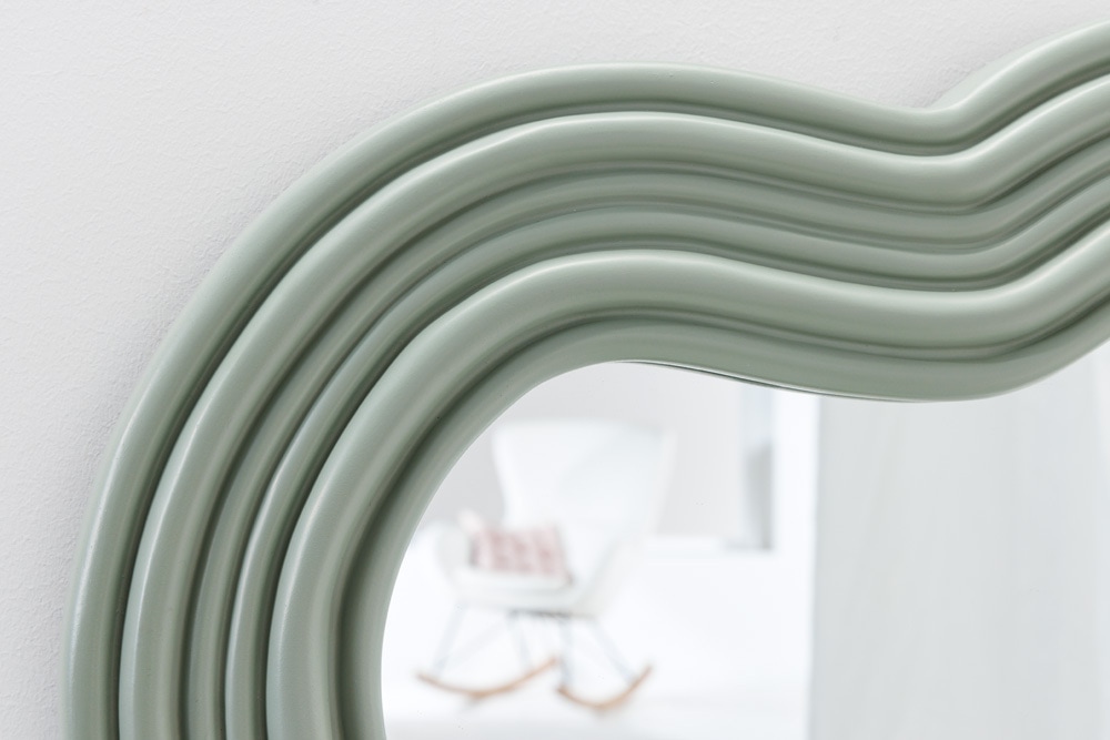 Design Wandspiegel ALICE II 100cm pastell salbeigrün