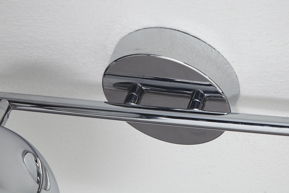 Moderne Deckenleuchte BUBBLE  105cm silber Chrom Pendelleuchte