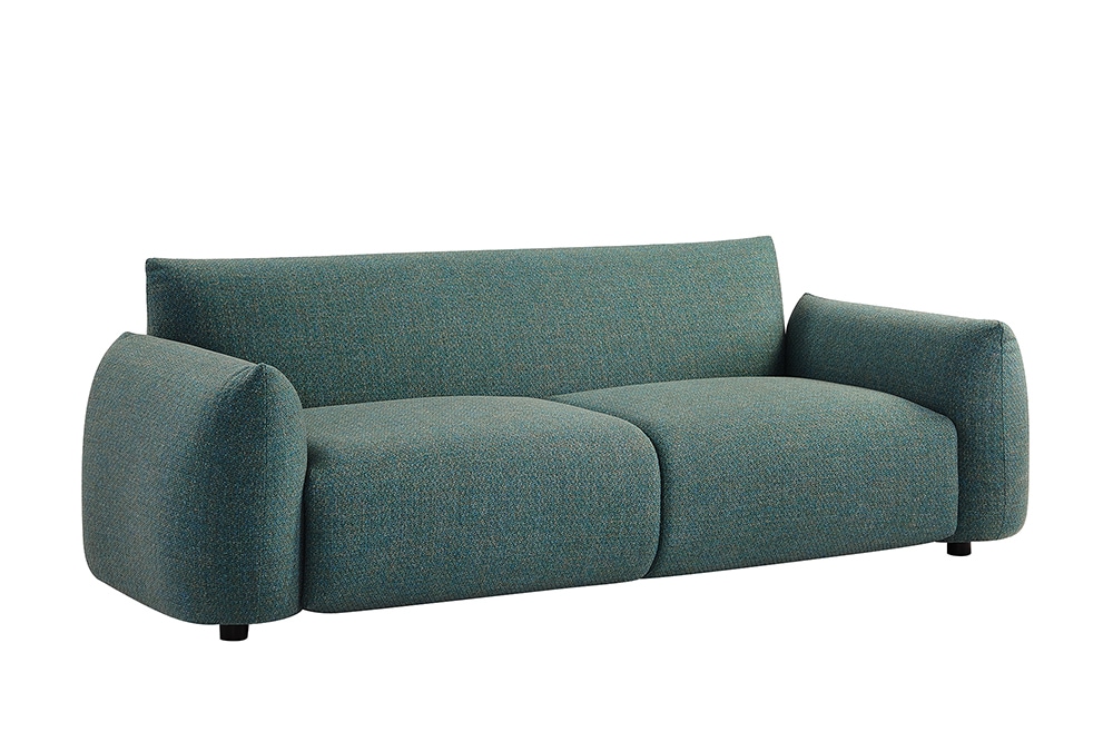 In- und Outdoor Sofa SEAHAWK 205cm türkis Aluminium Olefin wetterfest 2-Sitzer Couch