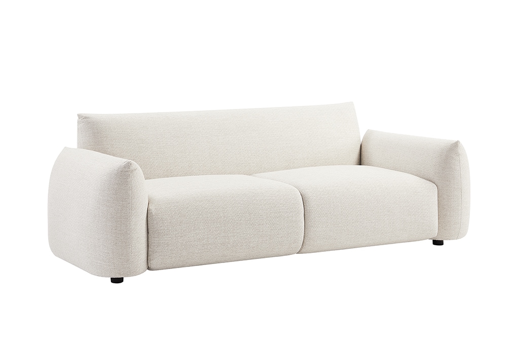 In- und Outdoor Sofa SEAHAWK 205cm creme Aluminium Olefin wetterfest 2-Sitzer Couch