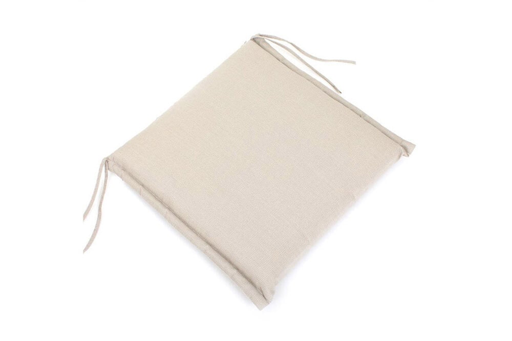 Outdoor Kissen ROG 40x42cm beige Sitzkissen Polster-Auflage für Gartenstuhl