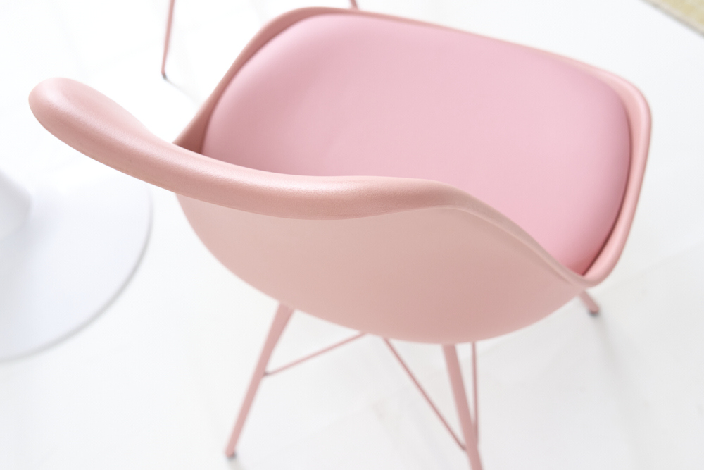 Retro Stuhl SCANDINAVIA MEISTERSTÜCK rosa