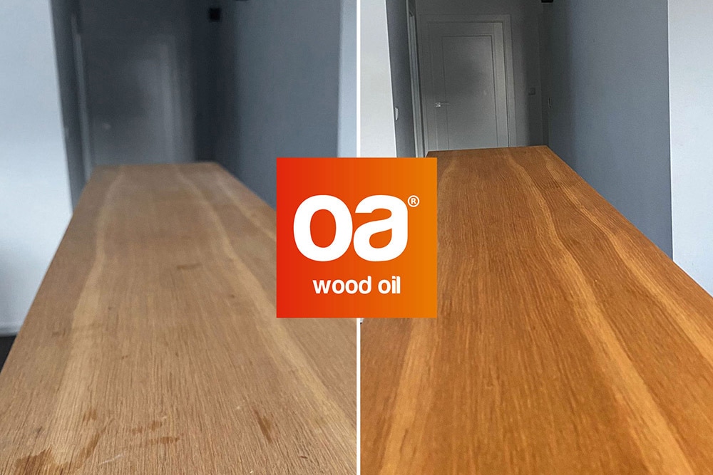 Pflegemittel OA WOOD OIL 250ml Imprägnierung für Holzmöbel wasserabweisend Holzöl