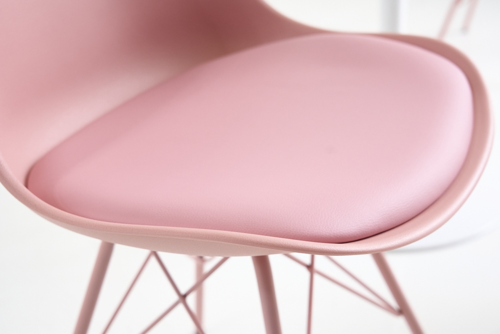 Retro Stuhl SCANDINAVIA MEISTERSTÜCK rosa
