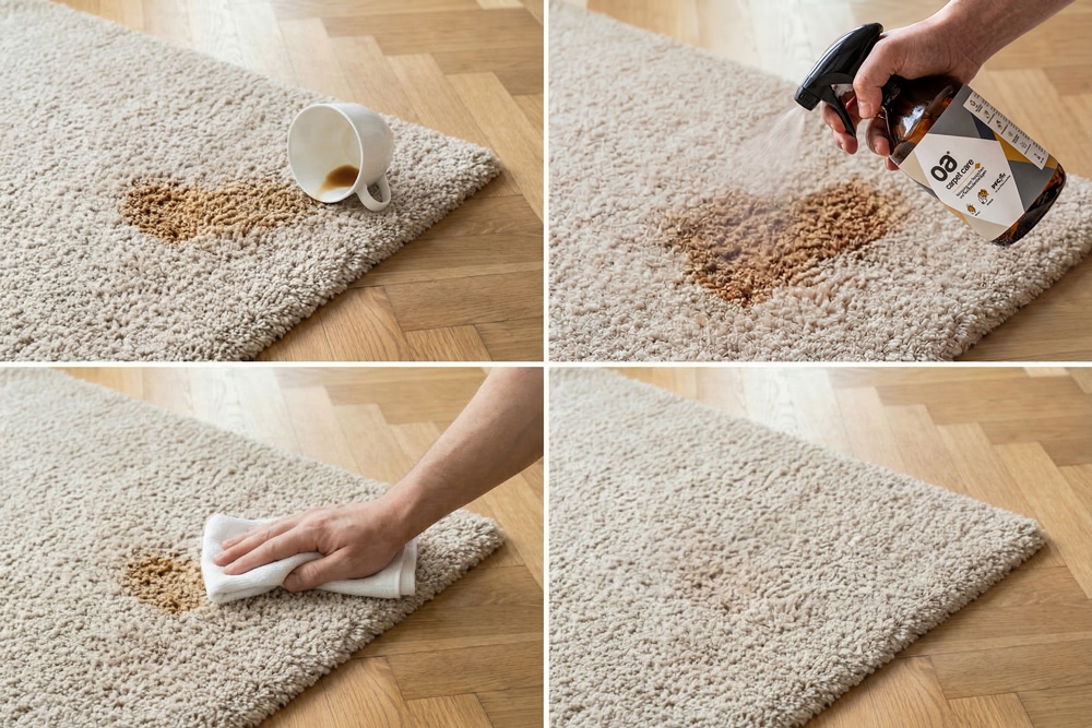 Teppichreiniger OA CARPET CARE 500ml PFC und VOC frei Tiefenreiniger für Textilboden