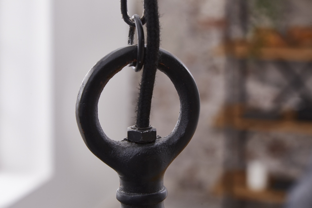 Design Hängelampe INDUSTRIAL 45cm schwarz bronze Industrial Stil