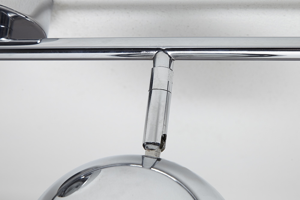 Moderne Deckenleuchte BUBBLE  105cm silber Chrom Pendelleuchte