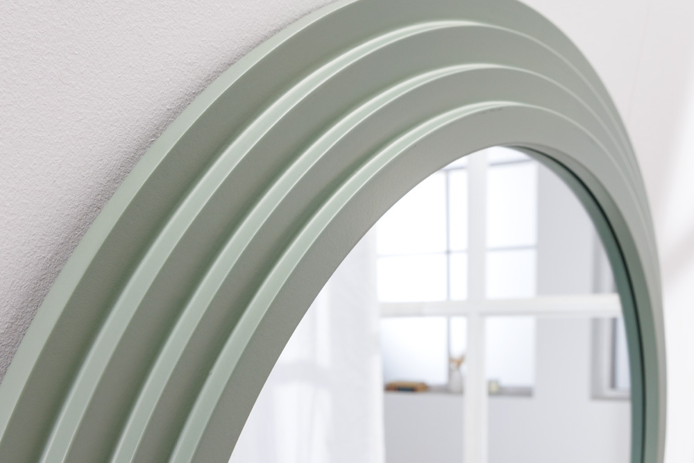 Design Wandspiegel ART DECO 160cm salbeigrün Design Wandspiegel ART DECO 160cm salbeigrün