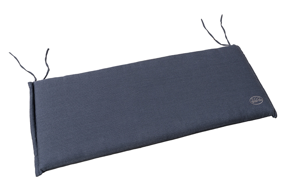 Outdoor Kissen ROG 45x110cm anthrazit Sitzkissen Polster-Auflage für 2-Sitzer Bank