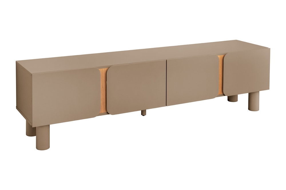 TV-Lowboard COSMO 180cm greige Eiche Soft Close Stauraum