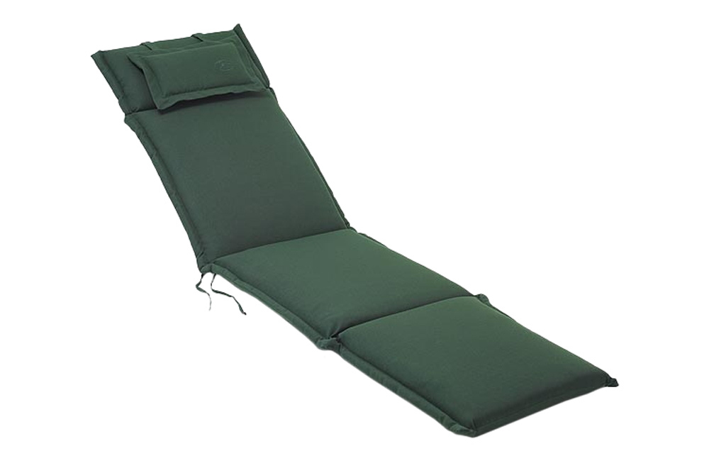 Outdoor Kissen ROG 45x186cm grün Sitzkissen Polster-Auflage für Deckchair