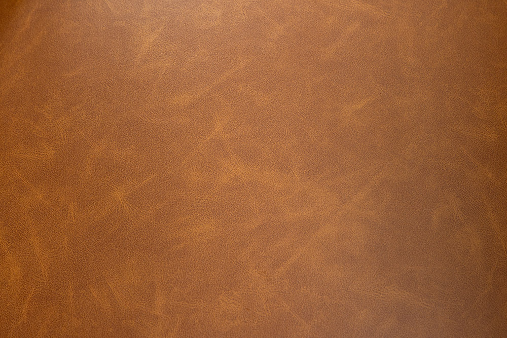 Chesterfield Stuhl CASTLE braun Kunstleder schwarz Massivholz mit Komfortgriff