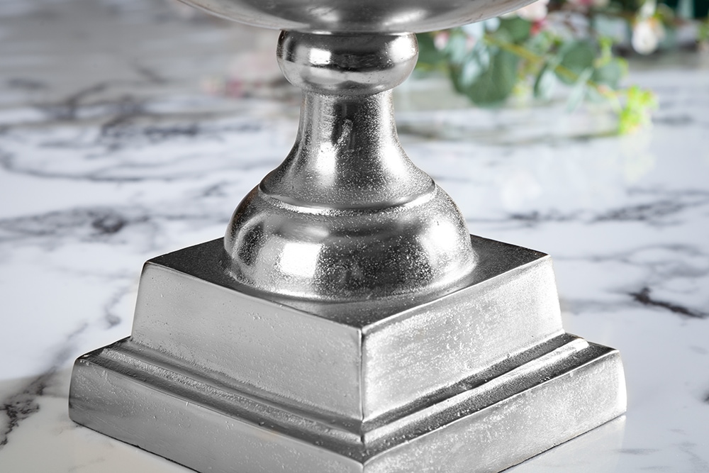 Eleganter Sektkühler CHAMPAGNE 40cm silber Flaschenkühler