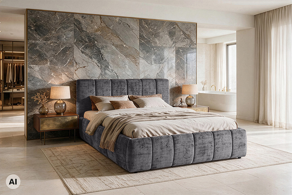 Design Boxbett ADLON 180x200cm grau Chenille mit Stauraum und Lattenrost Design Boxbett ADLON 180x200cm grau Chenille mit Stauraum und Lattenrost