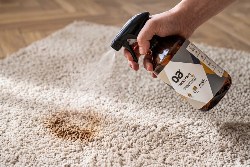Teppichreiniger OA CARPET CARE 500ml PFC und VOC frei Tiefenreiniger für Textilboden