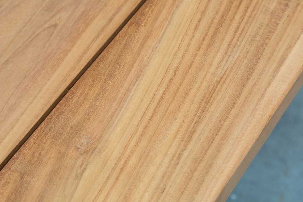 Massive Gartenbank EMPIRE TEAK 220cm Sitzbank Teakholz wetterfest