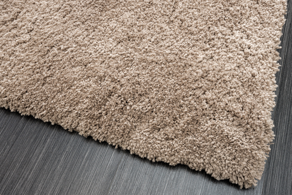 Design XXL Teppich CLOUD 9 350x240cm beige Hochflor Indoor-Teppich