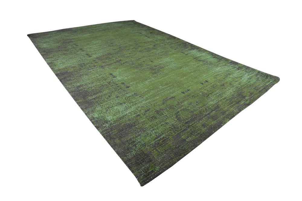 Eleganter Baumwoll-Teppich POP ART 240x160cm smaragdgrün orientalisches Muster