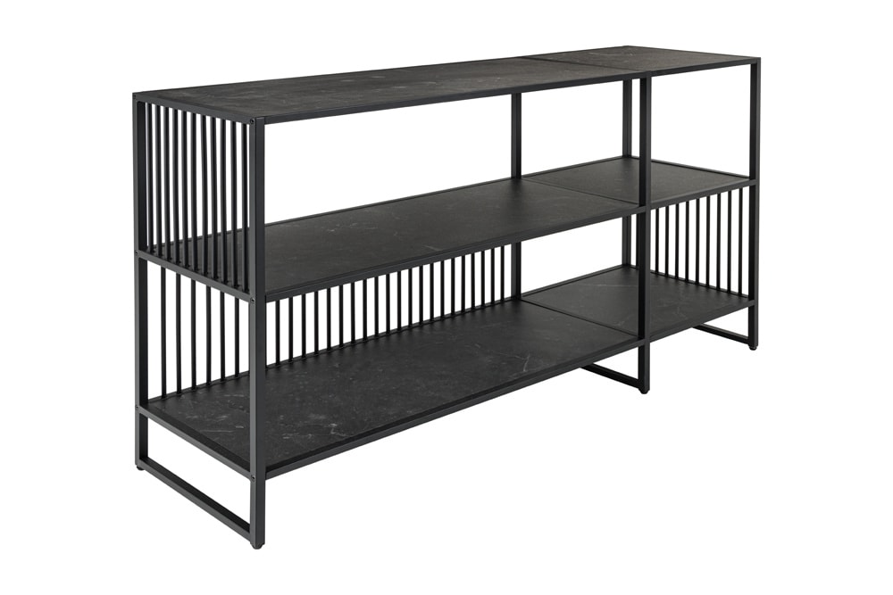 Modernes Bücherregal ARCHITECTURE 120cm graphit