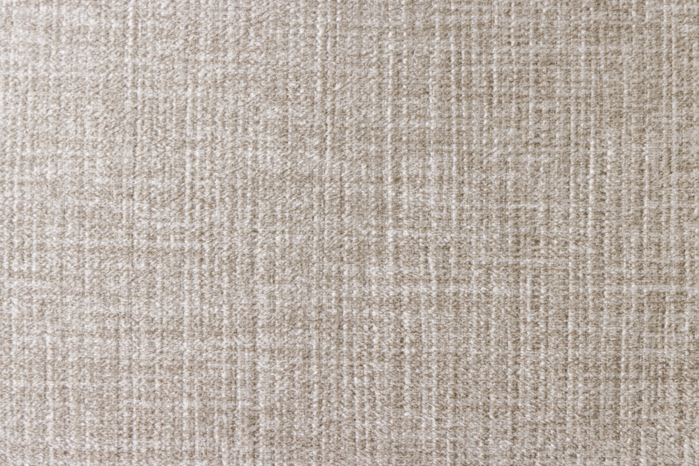 Moderner Hocker ROYAL 120cm greige Veloursstoff Federkern Sitzhocker