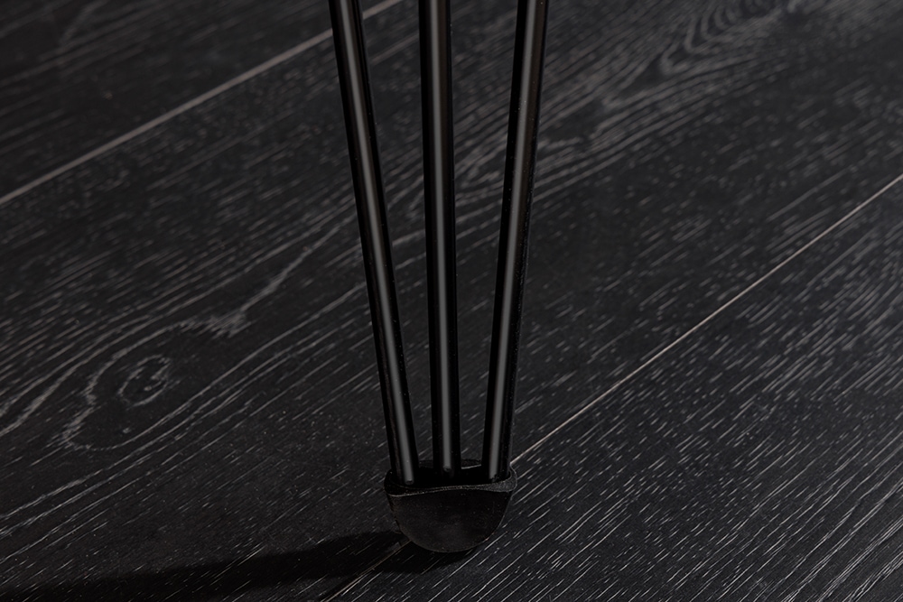 Industrial Schreibtisch STUDIO 110cm natur Eiche Laptoptisch Hairpin Legs Stauraum