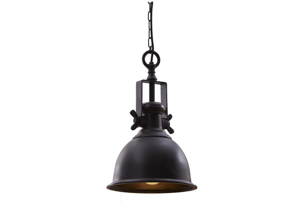 Design Hängelampe INDUSTRIAL 45cm schwarz bronze Industrial Stil