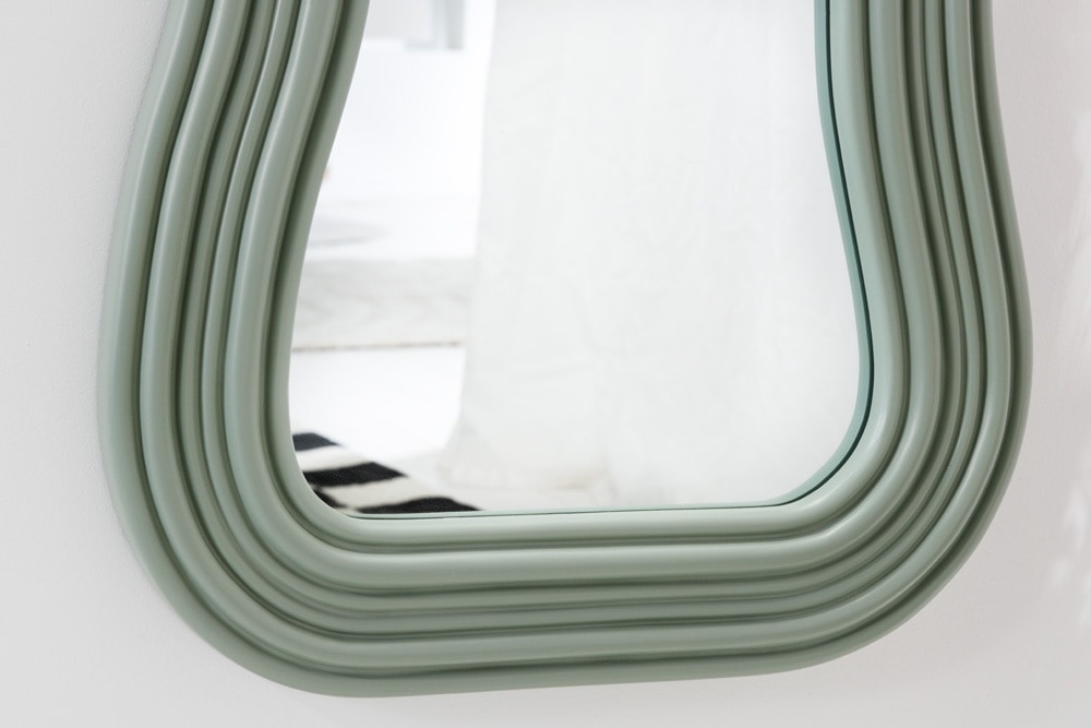 Design Wandspiegel ALICE II 100cm pastell salbeigrün