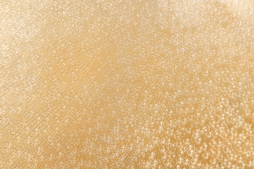 Design Couchtisch UNIT 70cm gold Metall Hammerschlag handmade