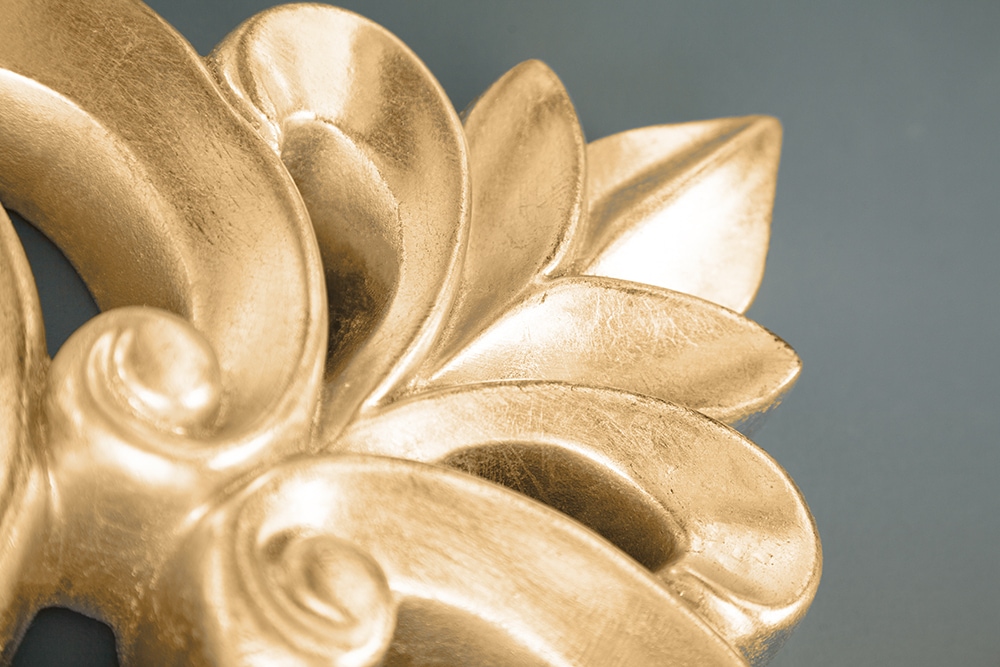 Eleganter Wandspiegel VENICE 180x90cm gold antik Barockstil