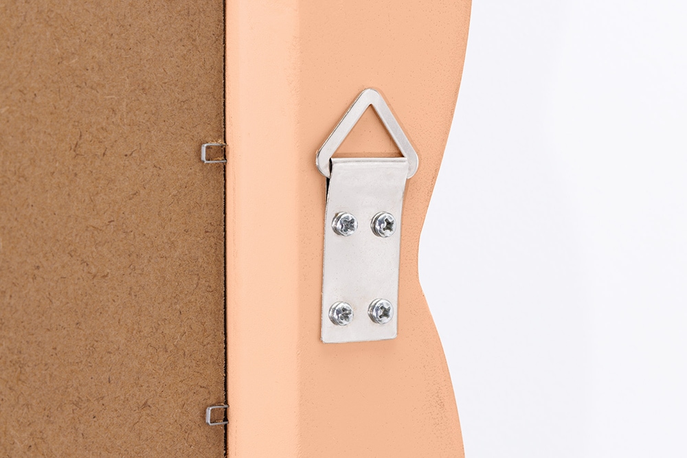 Design Wandspiegel WAVE 160cm apricot Pastell Rundbogen Spiegel