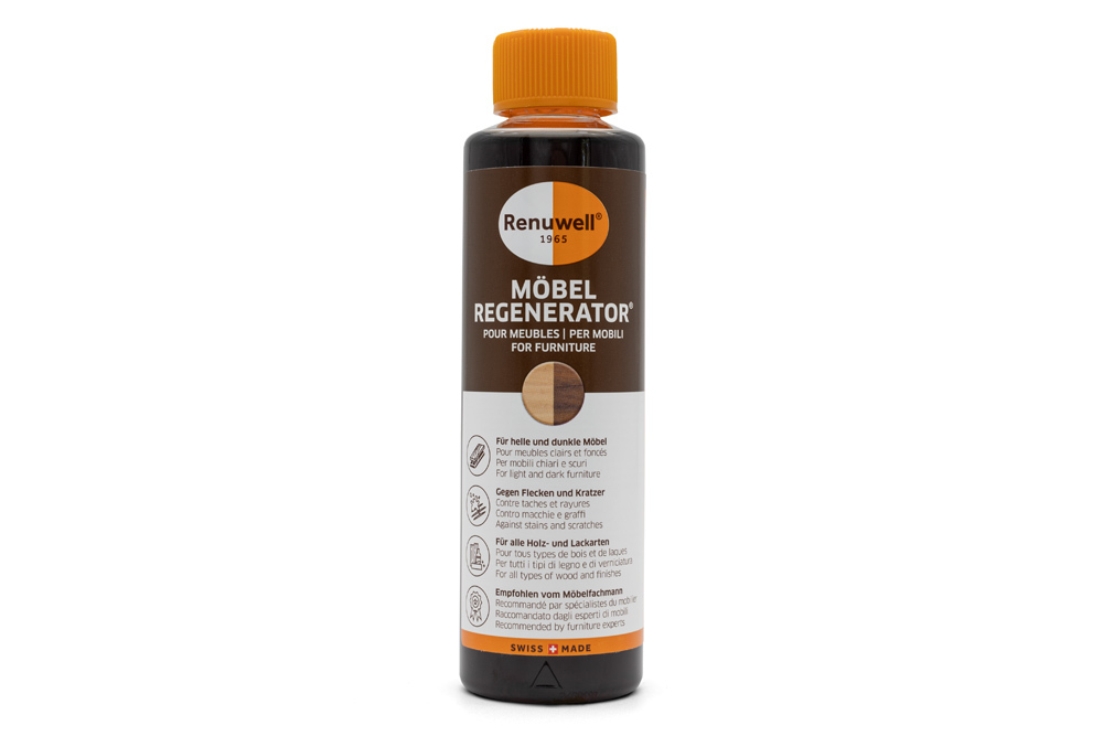 Renuwell MÖBEL REGENERATOR 270ml Pflegemittel für Tische Schränke Stühle Holzpflege