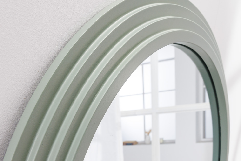Design Wandspiegel WAVE 160cm salbeigrün Design Wandspiegel WAVE 160cm salbeigrün