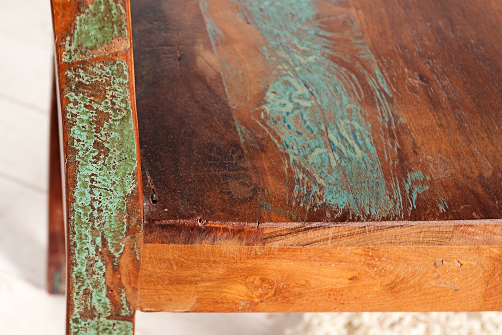 Massiver Holz Stuhl JAKARTA aus recycelten Fischerbooten