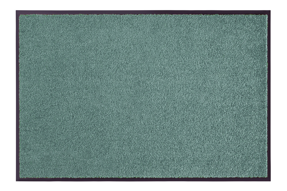 Pflegeleichte Fußmatte CLEAN 60x40cm salbei-grün Fußabtreter waschbar