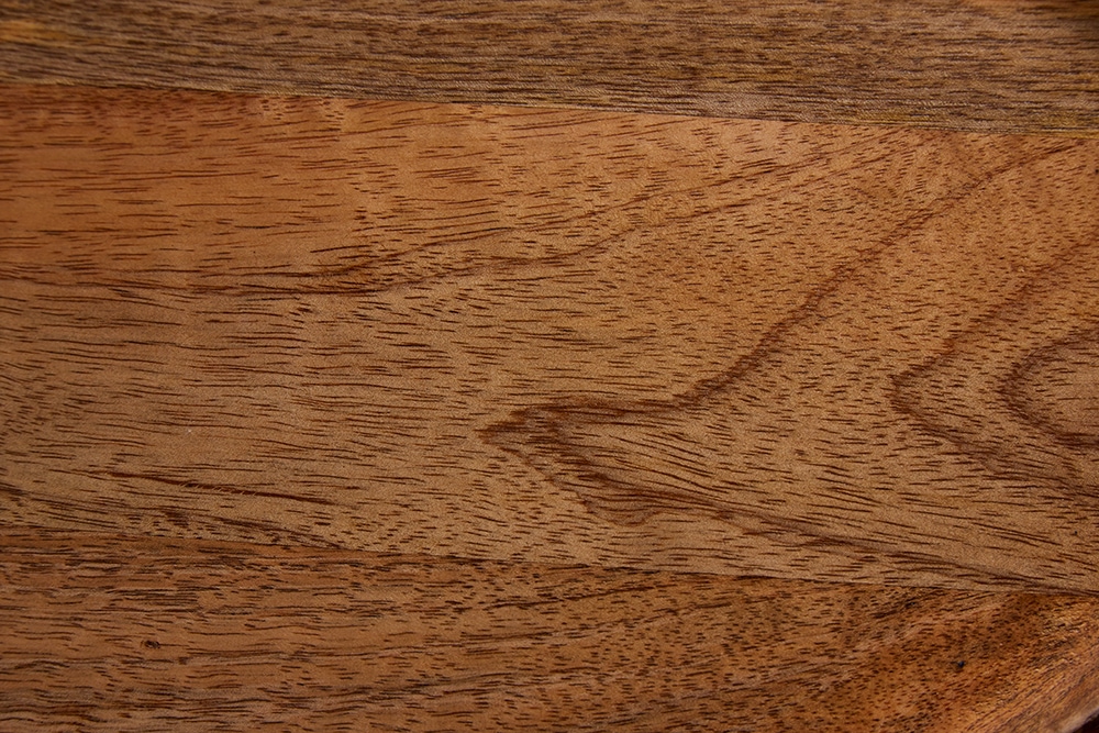Massives Tablett 2er Set AMAZONAS 56cm Mangoholz handgearbeitet