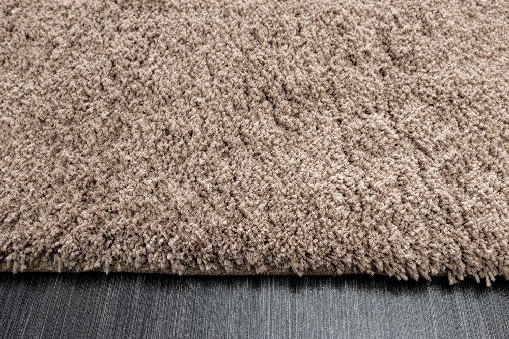 Design XXL Teppich CLOUD 9 350x240cm beige Hochflor Indoor-Teppich
