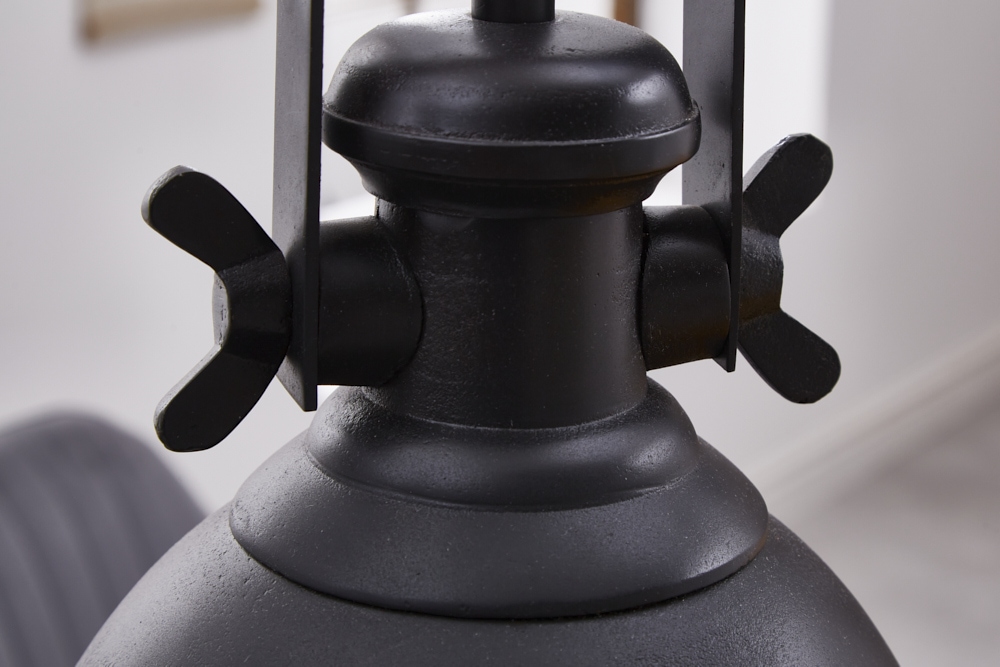 Design Hängelampe INDUSTRIAL 45cm schwarz bronze Industrial Stil Design Hängelampe INDUSTRIAL 45cm schwarz bronze Industrial Stil