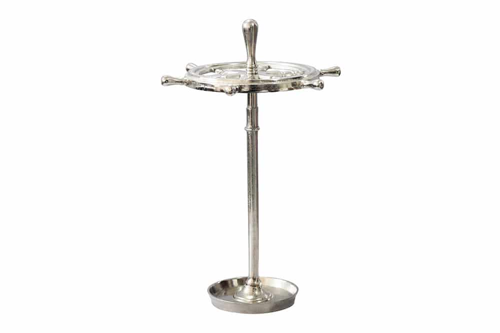 Dekorativer Schirmständer SEVEN SEAS 65cm silber Metall Regenschirmhalter » Jetzt kaufen