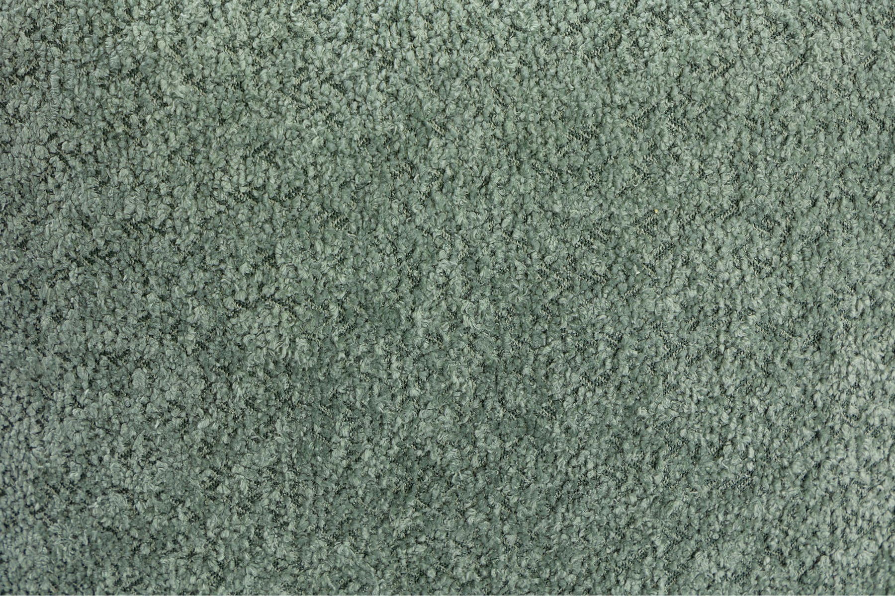 Organisches Sofa ATELIER 230cm salbei Bouclé 3-Sitzer Couch inkl. Kissen