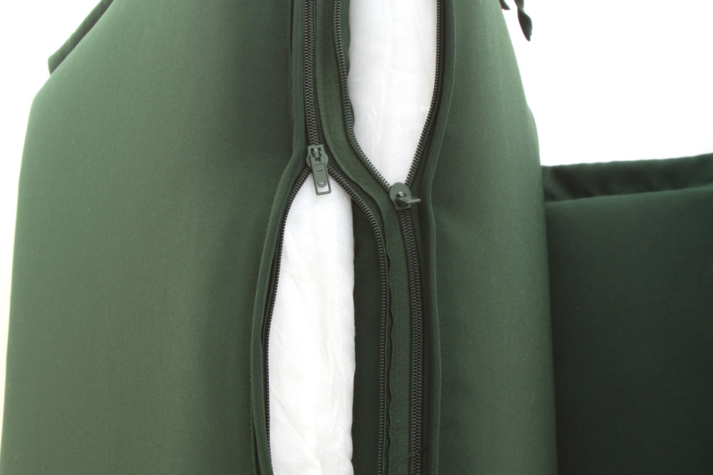 Outdoor Kissen ROG 46x119cm grün Sitzkissen Polster-Auflage für Hochlehner
