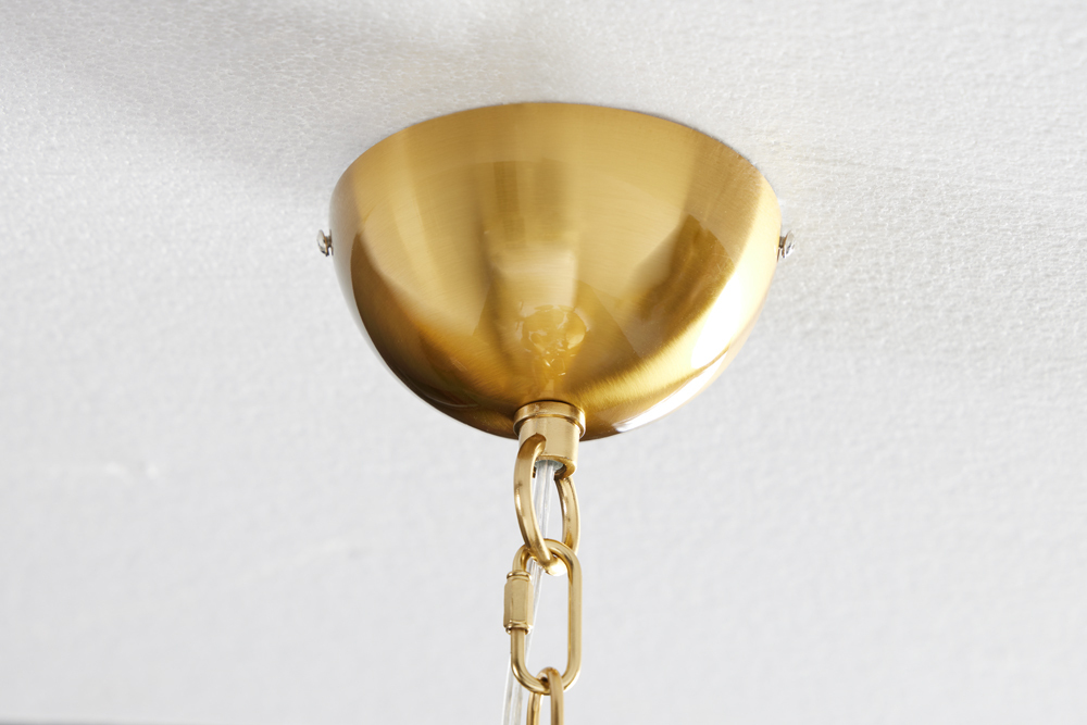 Moderne Design Hängeleuchte INFINITY HOME 65cm gold Pendelleuchte