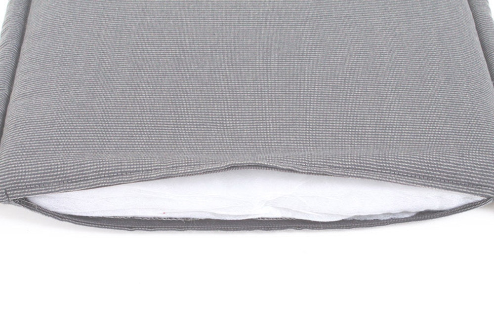 Outdoor Kissen ROG 46x48cm taupe Sitzkissen Polster-Auflage für Gartenstuhl
