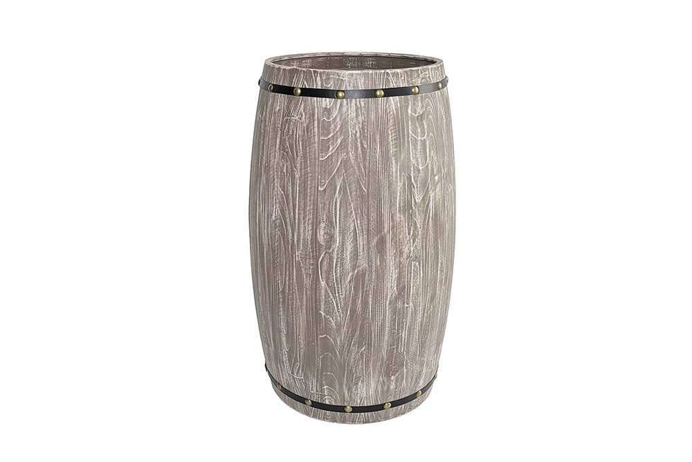 Authentisches Weinregal BODEGA 80cm natur Pinie Weinfass Shabby Chic