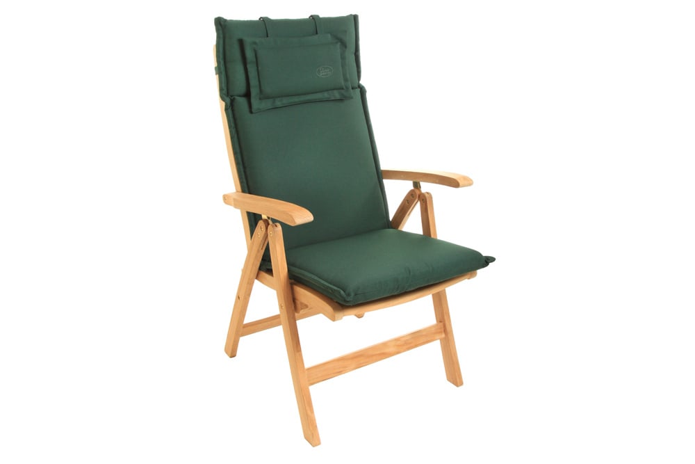 Outdoor Kissen ROG 46x119cm grün Sitzkissen Polster-Auflage für Hochlehner