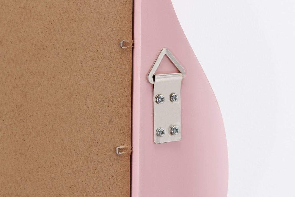 Design Wandspiegel CURVY 160cm rosa