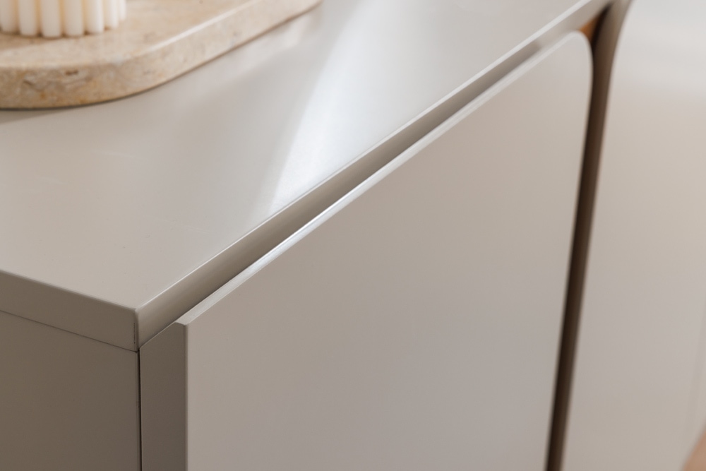 Sideboard COSMO 180cm kaschmir beige Eiche Soft Close Stauraum