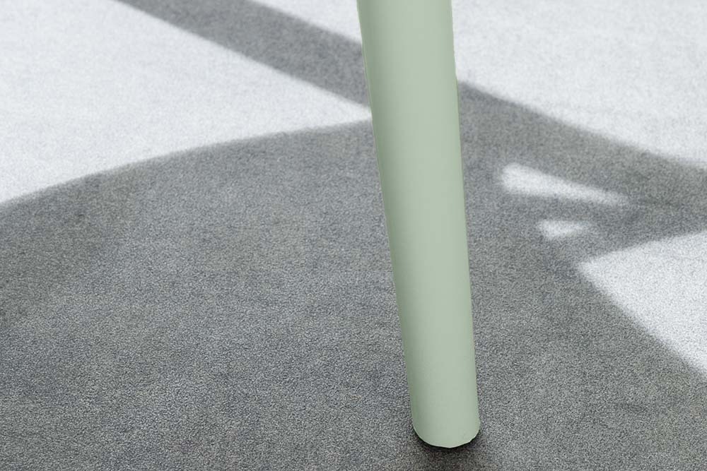 In- und Outdoor Stuhl STUDIO ITALIA salbei stapelbar Kunststoff Gartenstuhl